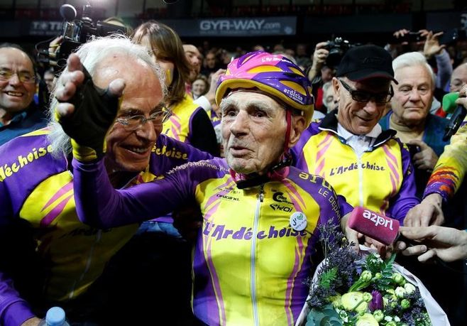 フランスの著名自転車選手が引退､106歳で