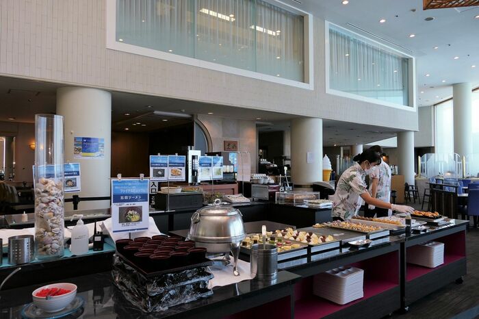 観音崎京急ホテルのビュッフェ