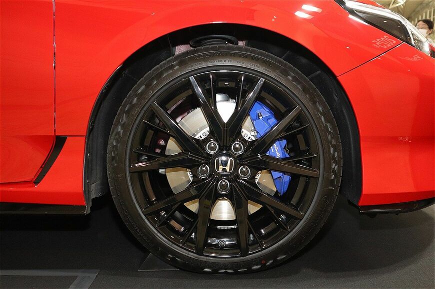 2025年秋発売予定のホンダ新型「プレリュード」（筆者撮影）