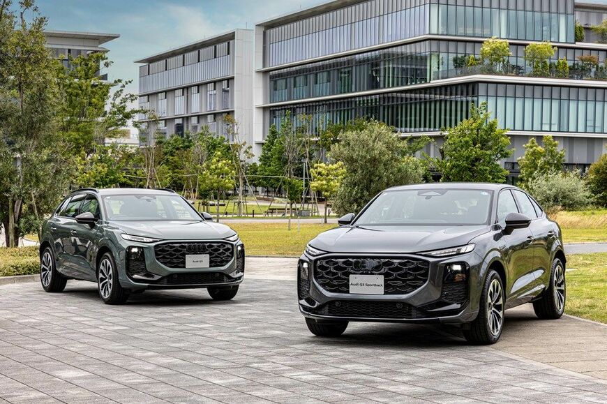 3代目にフルモデルチェンジしたアウディの新型「Q3/Q3 Sportback」（写真：三木 宏章）
