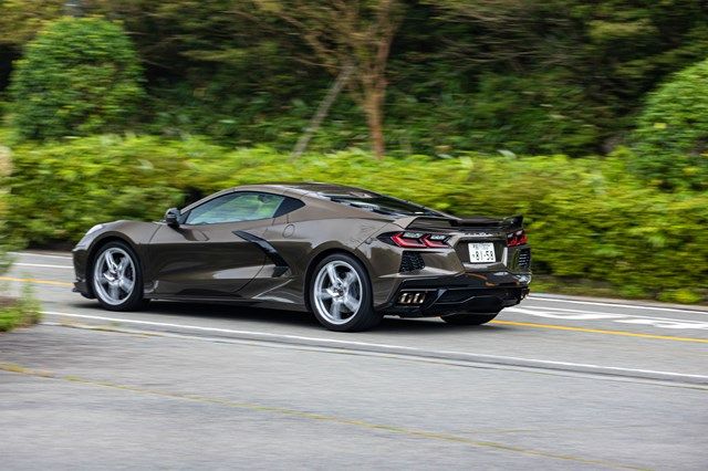 シボレー・新型コルベット（東洋経済オンライン編集部撮影）