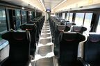 京阪プレミアムカーの車内