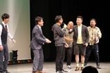 今年1月オリジンお笑いライブのドタバタ劇（写真：首里のすけさん提供）