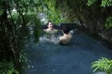 水深80㎝ほどの水風呂