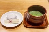 おかげ庵 豆大福とお抹茶のモーニングセット