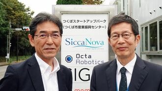 ニイ社長（右）と澤本氏