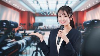 記者会見場のイメージ