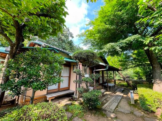 等々力渓谷 書院建物