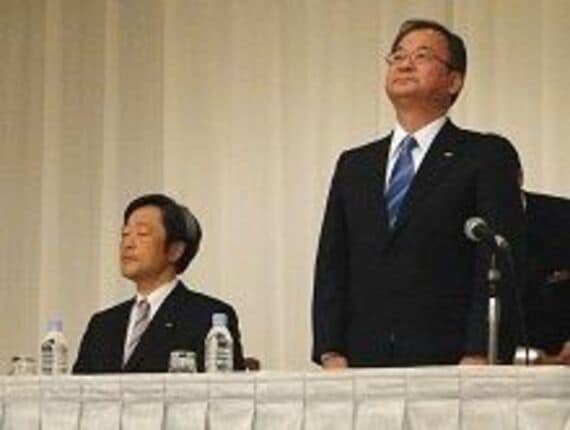 シャープ・片山社長が事実上の引責辞任、交代会見の詳報