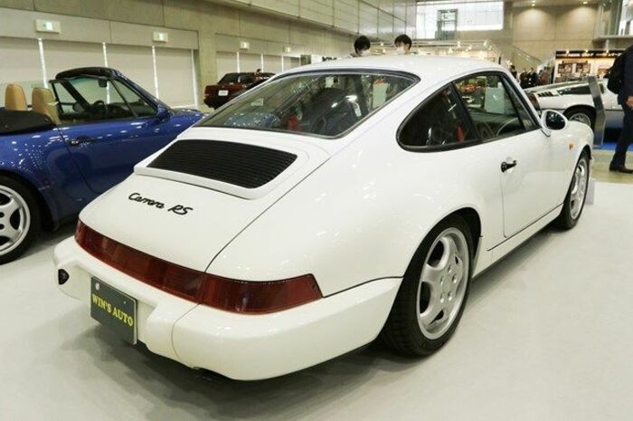 911カレラRSのリアビュー(筆者撮影)