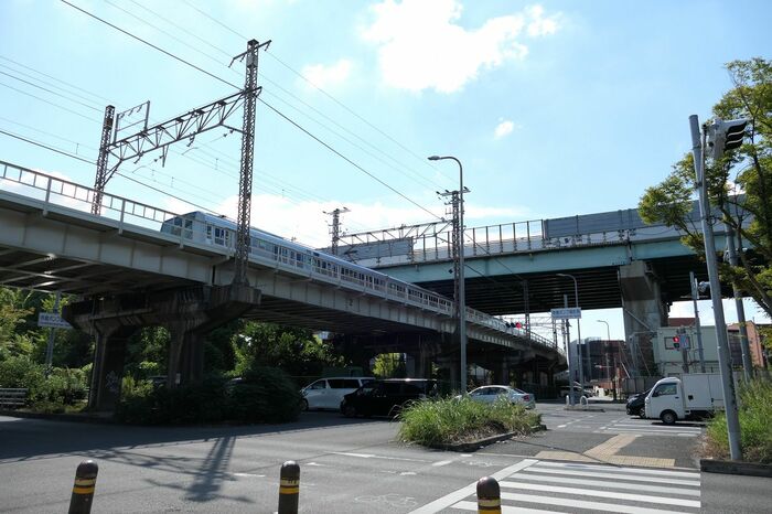 JR学研都市線の高架