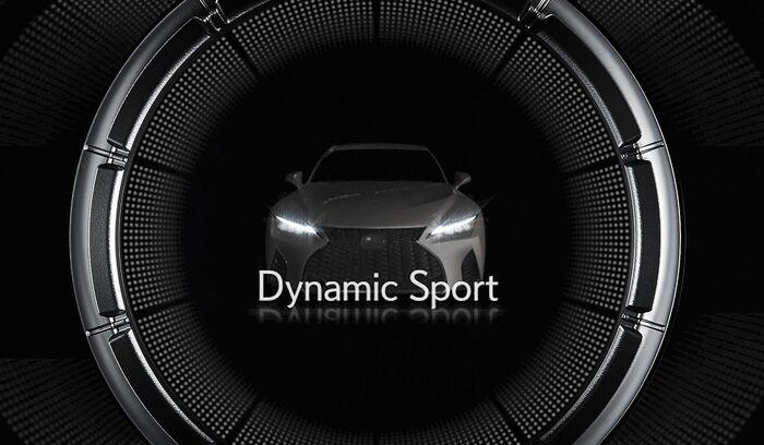 “F SPORT”専用8インチTFT液晶式メーター