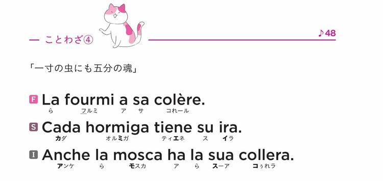 六カ国語共通のことわざ集―日本語・英語・フランス語・ドイツ語