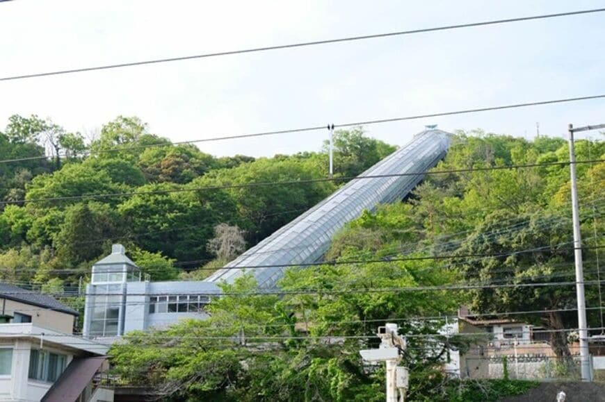 住宅地まで続くコモアブリッジ