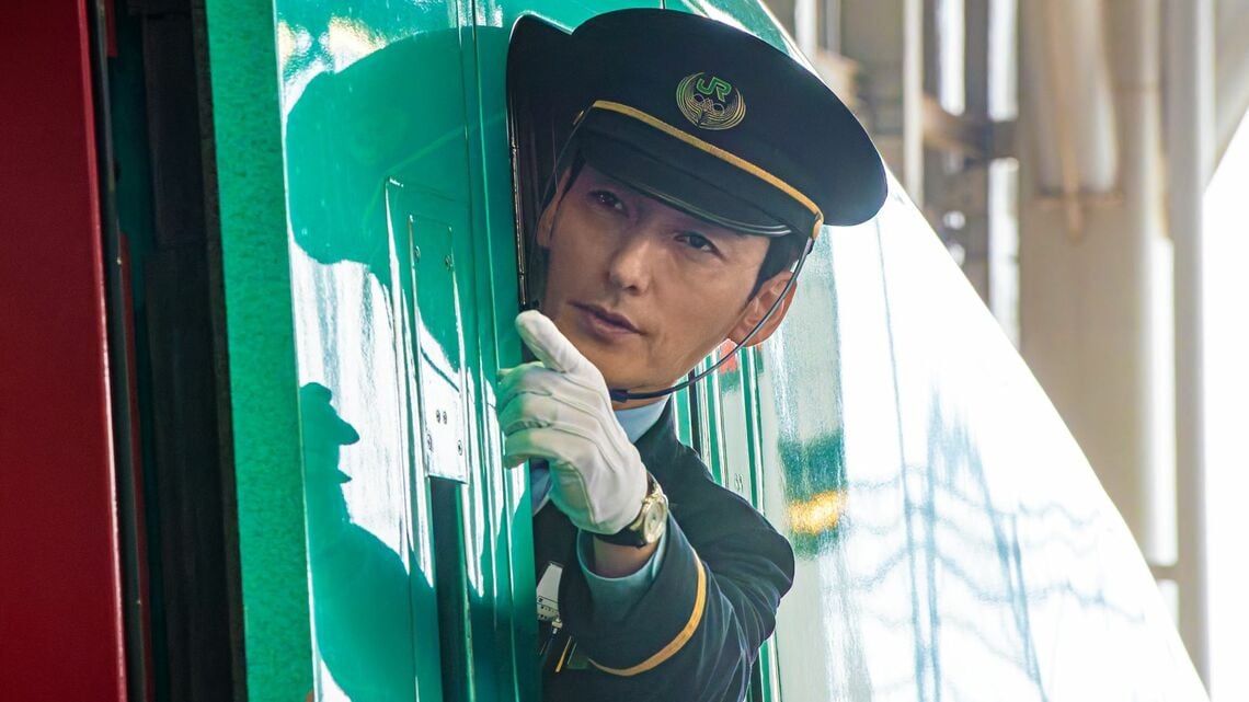『新幹線大爆破』で主演を務める草彅剛