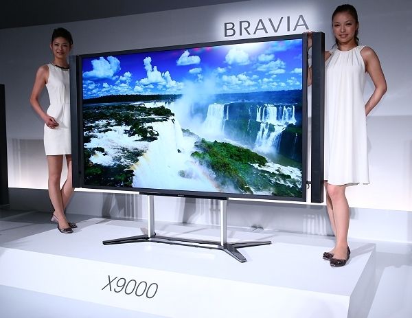 SONY 液晶テレビ 大画面 ソニーが84型「4Kテレビ」をお披露目、お荷物・テレビ事業は大画面・高