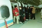 試験運行列車の席は全てが早々に売り切れた