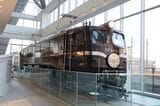 鉄道博物館で「オリエント急行」のヘッドマークを付けたEF58形61号機（撮影：南正時）