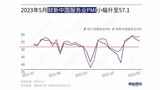 5月のサービス業PMIは、2020年12月以降で2番目に高い水準を記録した（図表作成：財新）