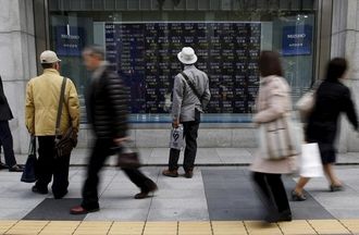 日経平均反落､米中貿易戦争を改めて警戒