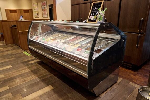 ジェラートショーケース