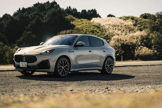 以前に試乗したグレカーレ（写真：Maserati Japan）