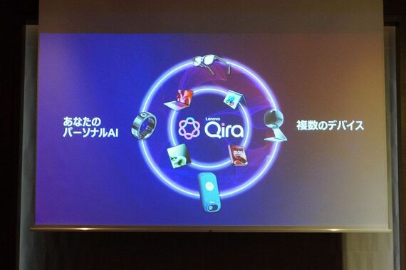 パーソナルAIエージェント「Qira」の紹介スライド