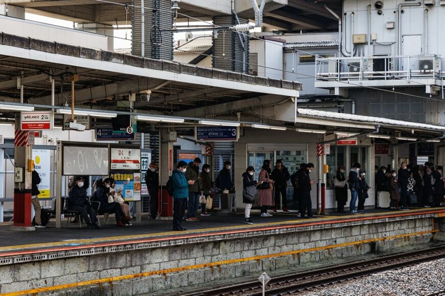 久喜駅上りホーム