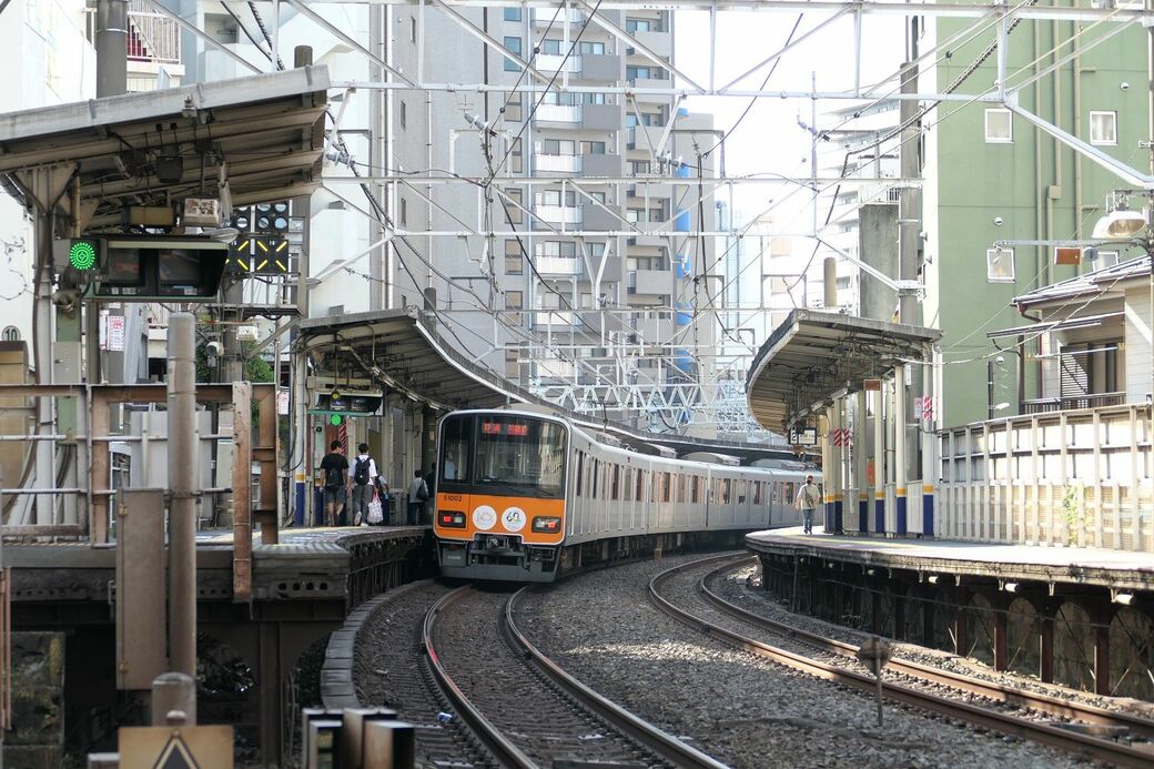 大山駅ホーム