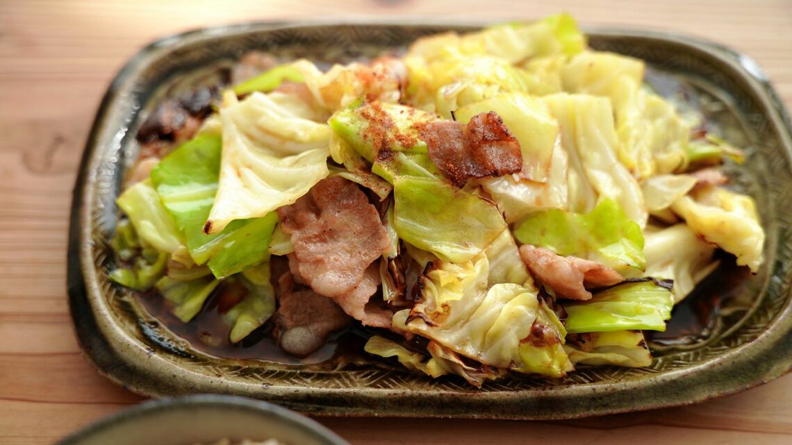 豚肉とキャベツのスタミナ炒め
