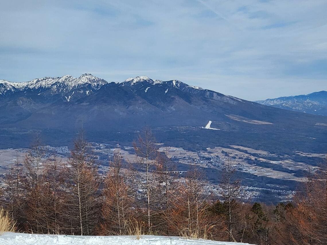 山頂からの眺めは最高！（写真：筆者提供）