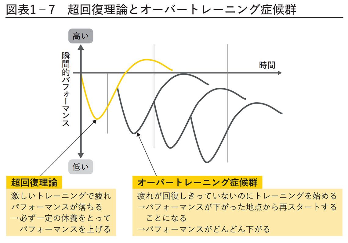 超回復理論とオーバートレーニング症候群
