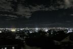 「あをによし」からみた夜景