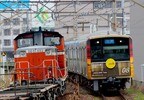 あおなみ線を行くDD51