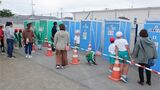 小学校の運動会では、避難所となる学校にマンホールトイレを設置。児童や教職員、保護者など、多くの参加者に使用してもらっている（写真：東松島市建設部下水道課）