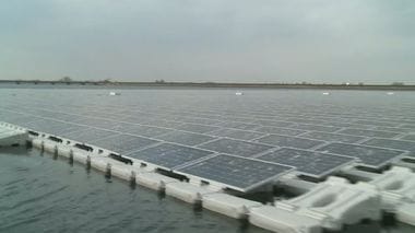 Europe's Largest Floating Solar Farm Is the Size of 8 Football Pitches