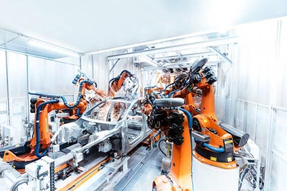 CO2排出量「ネットゼロ」をうたうインゴルシュタットの工場（写真：アウディ ジャパン）