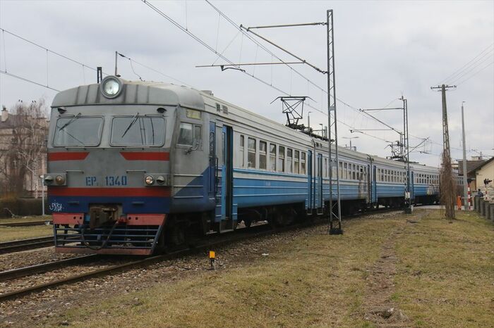 ウクライナ鉄道の列車