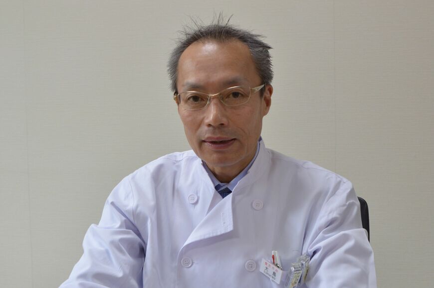 大鳥病院長（写真：筆者撮影）