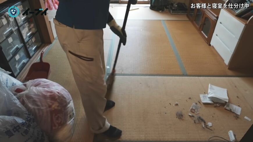 （画像：「イーブイ片付けチャンネル」より）