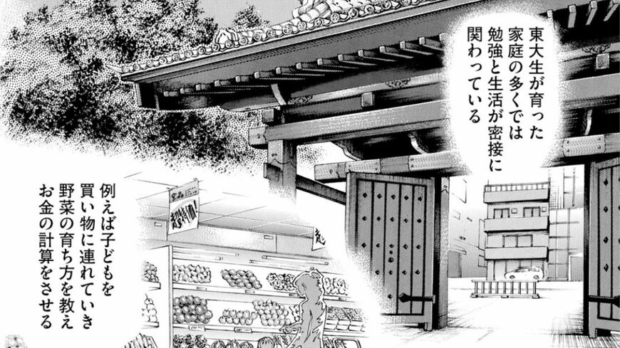 東大生の親が教えていることについて解説します（漫画：©︎三田紀房／コルク）