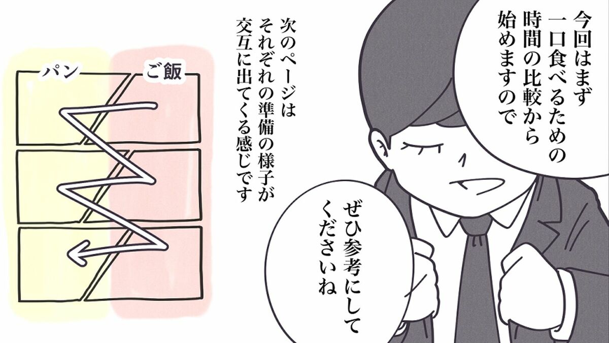 1分でも惜しい朝､朝食は｢パンかご飯か｣本気対決 漫画｢丁寧ならぬ暮らし｣（第23話） | 丁寧ならぬ暮らし | 東洋経済オンライン