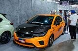バンコク・インターナショナル・オートサロン2022の会場内（筆者撮影）