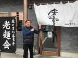 「源来軒」とのエピソードを語ってくれた「あじ庵食堂」の江花店主（筆者撮影）