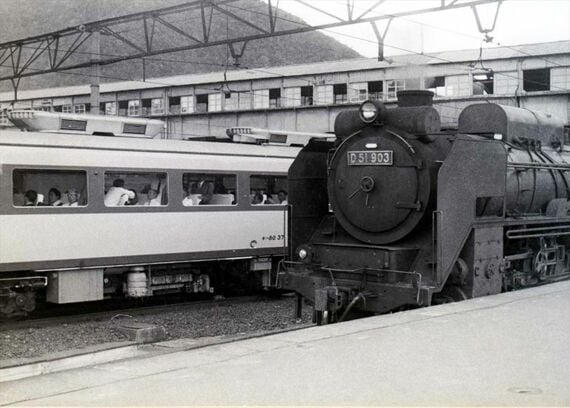 米原駅 キハ82系白鳥 D51