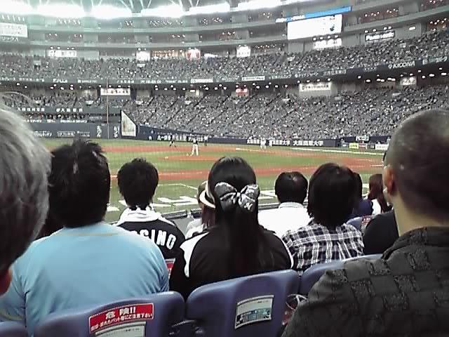 京セラドーム内野A指定席からの景観