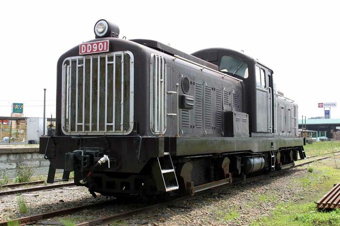 初期の国産DLである鹿島鉄道のDD901
