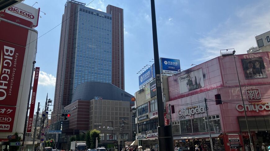 三軒茶屋の風景の写真