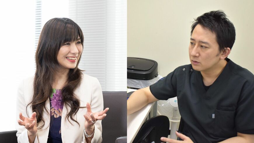 鈴木裕介医師（右）と株式会社ワーク・ライフバランス代表取締役・小室 淑恵氏（写真はいずれも本人提供）