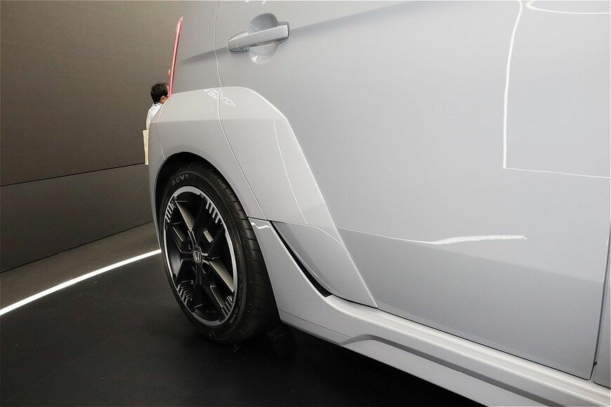 世界初公開、ホンダの小型EV「Super-ONE Prototype」（筆者撮影）